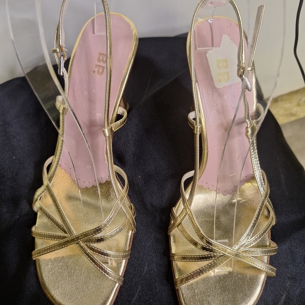 B P Bold Strappy Women's 3"Heels Size 8 - Picture 5 of 8